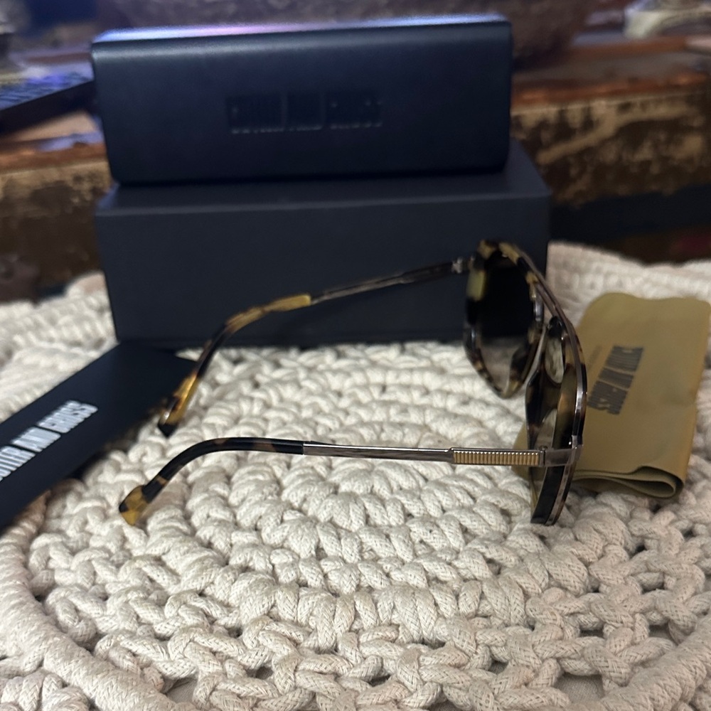 Cutler and Gross Tortoise Shell Sunglasses - Picture 5 of 11